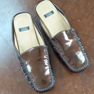 Stuart Weitzman brown patent leather flats size 6.5